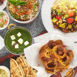 American and Indian Cuisine