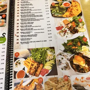 menu, sushi and sashimi