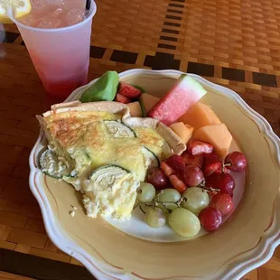 Daily quiche special