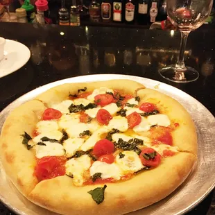 Pizza Margherita.