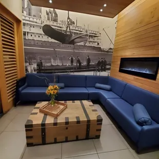 Nice waiting area