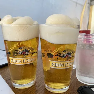 Frozen beer