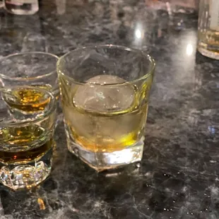 Kuramoto ice with whisky
