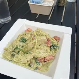 Pesto Chicken Pasta