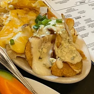 Happy hour cheese chips