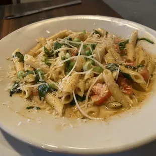 Creole shrimp pasta