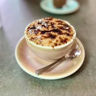 Crème brûlée cappuccino