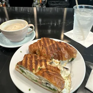 Egg White Croissant Sandwich