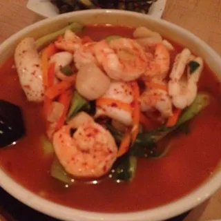 Spicy Seafood Noodle Soup