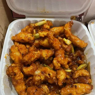 21. Orange Chicken