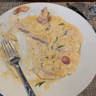 Lobster ravioli