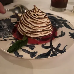 Baked Alaska dessert special