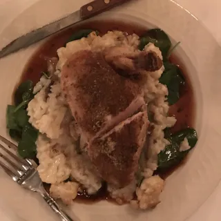 Pan Roasted and Porcini Dusted Chicken Breast