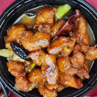 Orange chicken