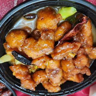 Orange chicken