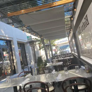 Lovely outdoor seating