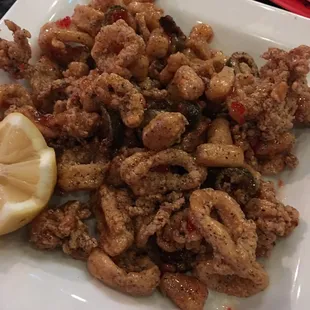 Delicious calamari