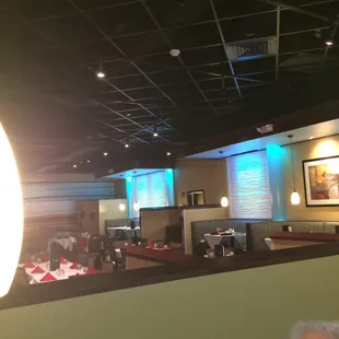 interior, sushi and sashimi