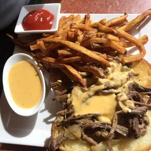 Delicious beef sandwich