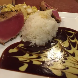 Seared tuna