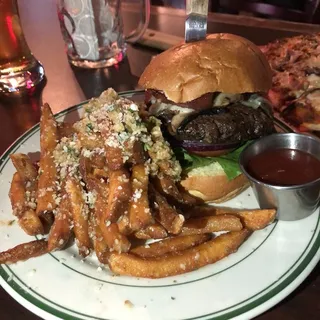 Swiss Bacon Burger