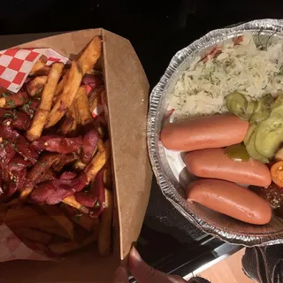 Bavarian Knackwurst Sausage