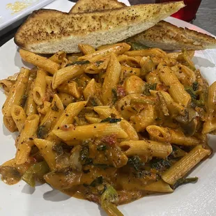 Shrimp primavera