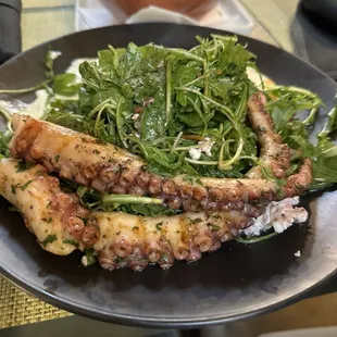 Grilled octopus