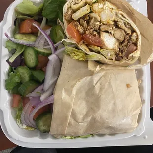 Chicken Doner Wrap