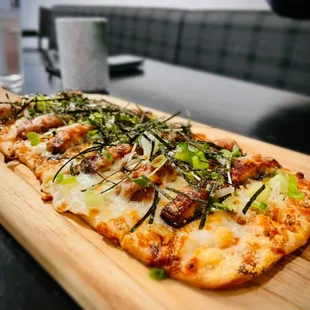 390539. Unagi Eel Pizza