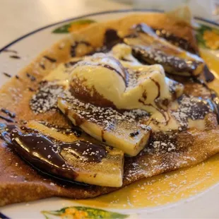 Sweet Banana Crepe