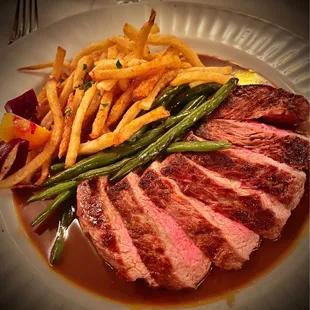 steak and french fries