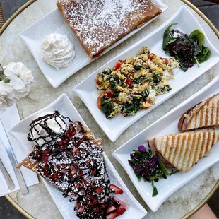 crepes, food