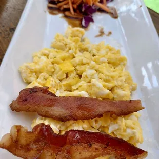 waffles, food