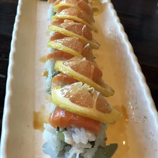 E06. Salmon with Lemon Butter Sauce