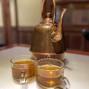 Pear tea was so good