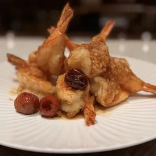 Crispy shrimp ($28)