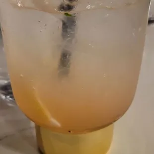 Strawberry basil drink