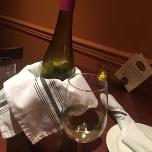 Cheap Date Night bottle of wine
