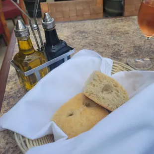 Bread with Oil and Vinegar