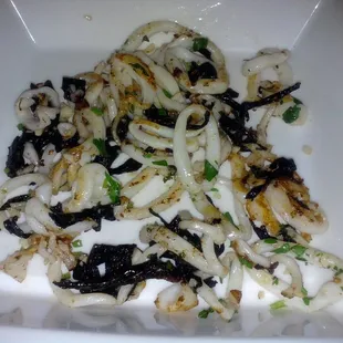grilled calamari