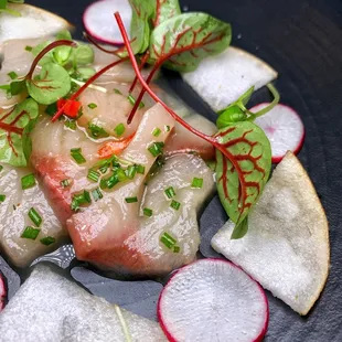 a plate of food on a table