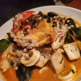 Seafood brodetto