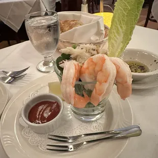 Crab and shrimp cocktail, this was so fresh!