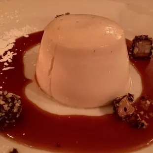 Almond Roca Panna Cotta