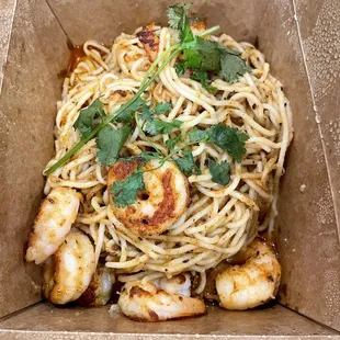 Cajun Noodle with Shrimp