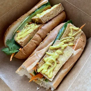 Curry Tofu Banh Mi