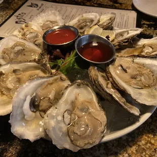 mussels, shellfish, oysters, food, oysters and mussels