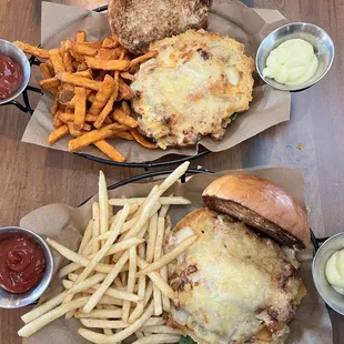 Chicken Parmesan Burger