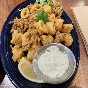 Calamari-nice and tender